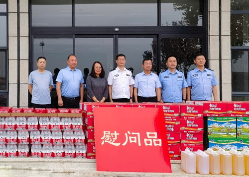 高溫酷暑送清涼 警民共建保暢通 ——集團建設部、工程技術公司、養護分公司慰問高速交警北戴河指揮中心